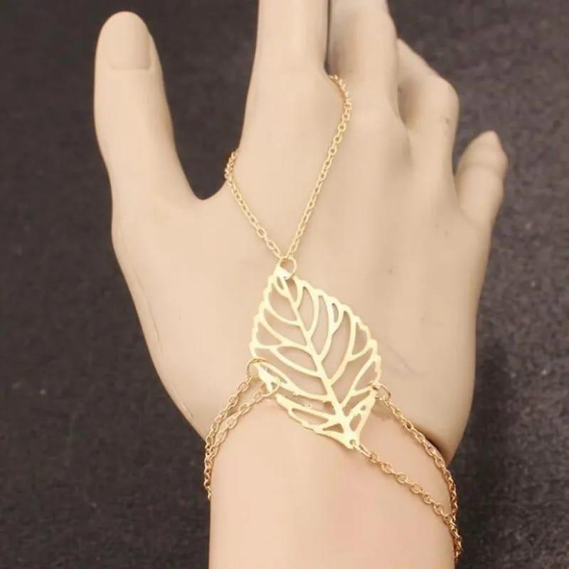 1 Pc Beautiful Leaf Bracelet