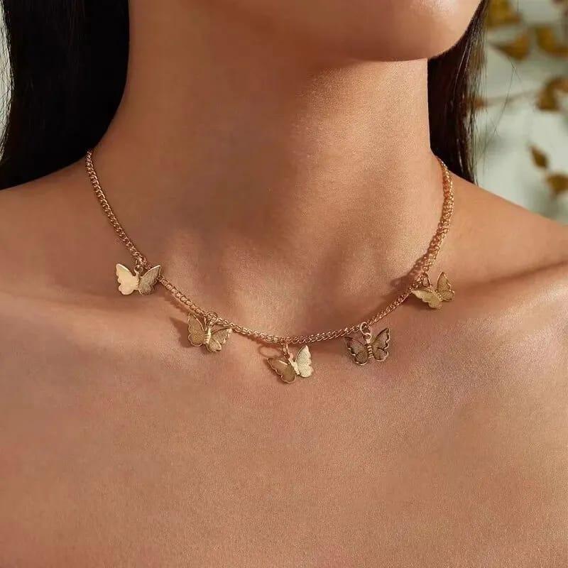 Butterfly Necklace For Girl
