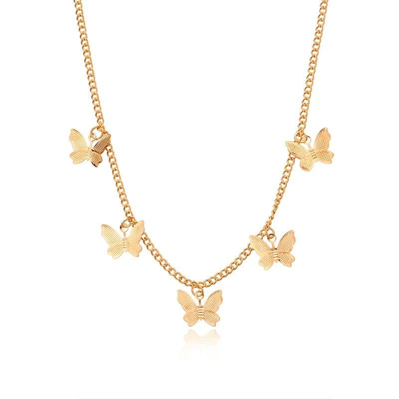 Butterfly Necklace For Girl