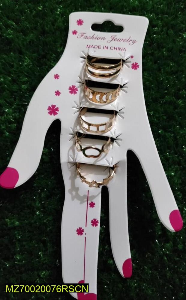 Beautiful Korean Styled Rings Set